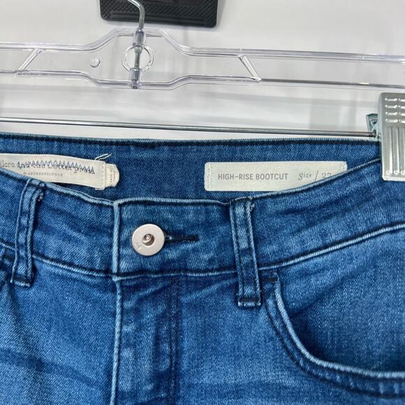 Pilcro by Anthropologie Boot-Cut Cropped Jeans - Picture 3 of 8